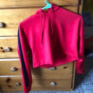 Cropped hoodie